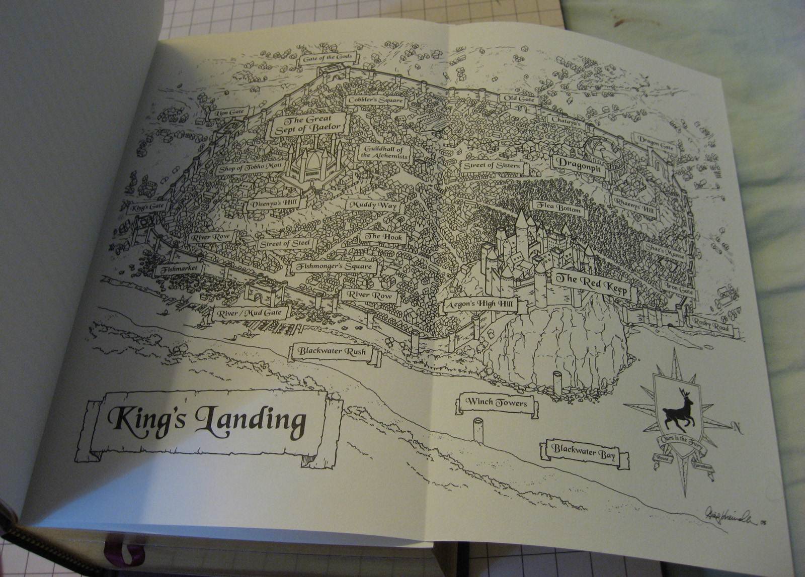 نقشه قدمگاه پادشاه